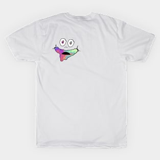 Rainbow Mouth Funky Art T-Shirt